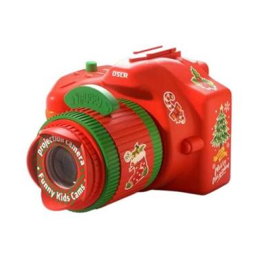 Imagem de Lanterna Projetora De Natal Para Crianças Com Som E Luz, Brinquedo Em 