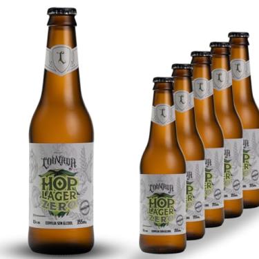 Imagem de Cerveja Hop lager Zero Sem Alcool Louvada 355ml - 06unidades Sem Glúten