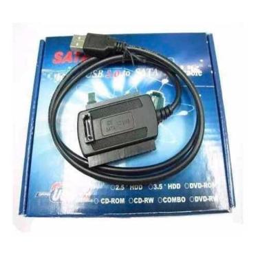 Imagem de Adaptador Usb 2.0 Hd Externo Ide Sata 250gb 500gb 750gb 1tb