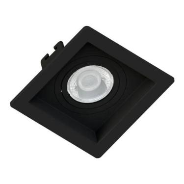 Imagem de Spot Embutir Recuado Quadrado Dicróica Mr16 Gu10