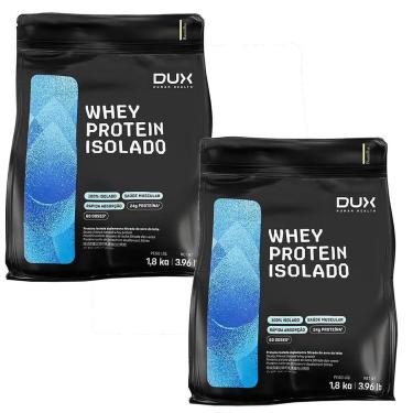 Imagem de Kit 2X Whey Protein Isolado - 1800g Refil Baunilha - Dux Nutrition-Masculino