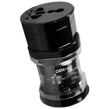 Imagem de Adaptador Conversor de Tomada Universal CP100 Preto OEX