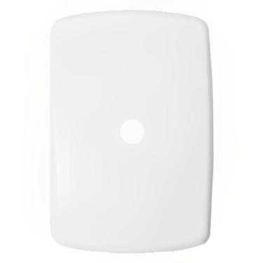 Imagem de Placa 4x2 Com Furo Com Suporte Branco - Dc-8100-36 - Dicompel