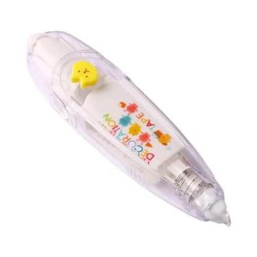 Imagem de Fita Corretiva Kawaii De Animais (Gato, Cachorro, Coruja) Com Renda, 6