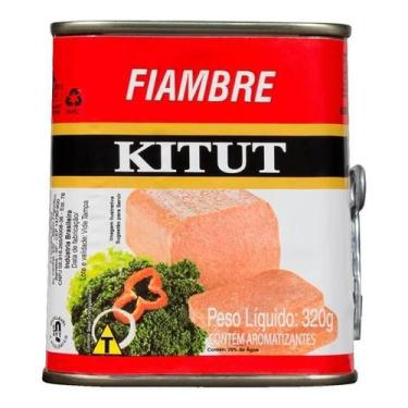 Imagem de Fiambre Kitut Bovino E Frango Ktb Lata 320G