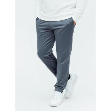 Imagem de Calça Jogger Plus Size Slim Helanca Academia Esporte Treino - G1 - Preto - Liso-Masculino