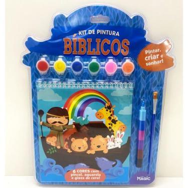 Imagem de Livro - Kit de Pintura Bíblicos - Pintar, Criar e Sonhar