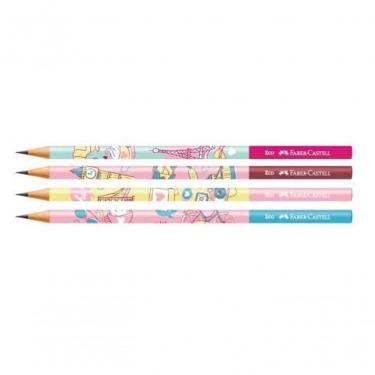 Imagem de Lápis Grafite Faber-Castell Let's Go com Mina Max Resistente e Formato Ergonômico 1 Uni...