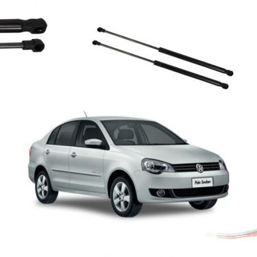 Imagem de Par Amortecedor de Capô Dianteiro Polo Sedan 2002 a 2006 e Gol G5 Mola a Gás 500 mm Curso 210 mm Amortex