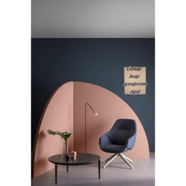 Imagem de Quadro Decorativo Coisas Boas Acontecem Aqui Natural em MDF para Chaves com Corte a Laser Trovarelli Móveis