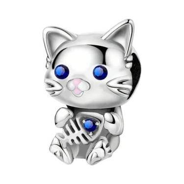 Imagem de Pingente Charm Chameleon Em Prata Esterlina 925 Para Pulseiras DIY, Jo