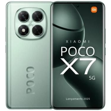 Imagem de Xiaomi Poco X7 5G 256Gb 8Gb Custo benefício melhor que Poco X6, 256GB,