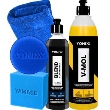 Imagem de Blend Cleaner Wax Black e V Mol Vonixx  Cera Limpadora com Carnaúba pa