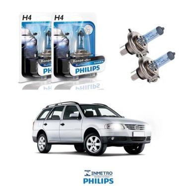 Imagem de Lâmpadas Farol Volkswagen Parati Philips H4 BlueVision