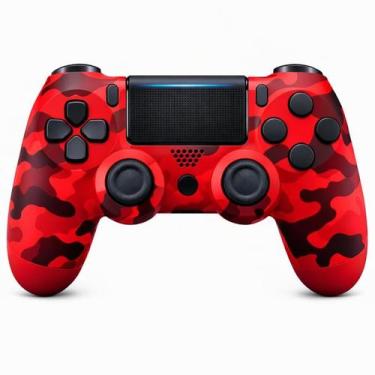 Imagem de Controle Sem Fio Compatível Com Play4 Ps4 Playstation 4 slim pro pc E 