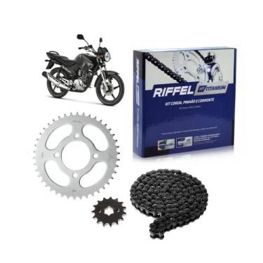 Imagem de Kit Relação Transmissão Riffel YBR 125 2008 - 2016