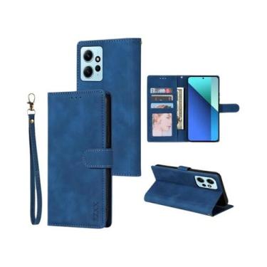 Imagem de Capa De Couro Amigável Com a Pele Com Slot Para Cartão Para Xiaomi 14T