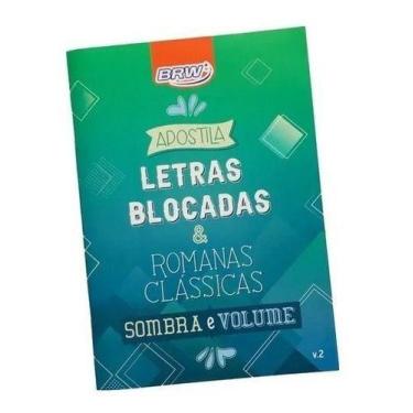 Imagem de Livro Apostila Brw Letras Blocadas & Romanas Clássicas