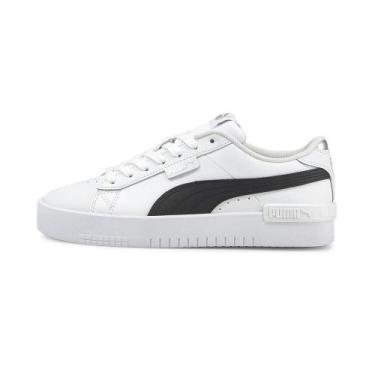 Imagem de Tênis Puma Jada BDP Feminino White/Black/Silver, Branco, 39