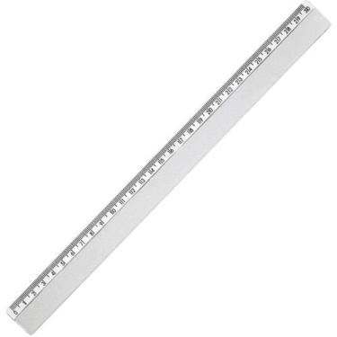 Imagem de Régua Cristal Fina 30cm Waleu New Kit Pacote com 10 unidades