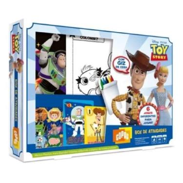 Imagem de Box De Atividades Pixar Toy Story Para Brincar E Colorir - Copag