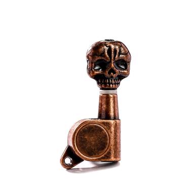 Imagem de Tarraxa para Guitarra J07SKL-ABR-L6 Caveira Canhoto L6 Precisão 15:1 Bronze Relic Spirit