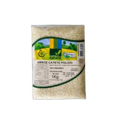 Imagem de Kit 6X: Arroz Cateto Polido Orgânico Coopernatural 1kg