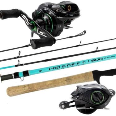 Imagem de Carretilha Maruri Go Casting Drag 10kg + Vara de Carbono Cor:Vara 1,68