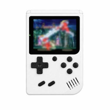Imagem de Mini Game Retrô Portátil com Cabo Av para Ligar na Tv BRANCO - PONTO D