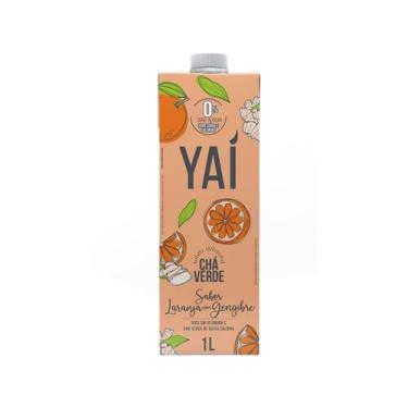 Imagem de Cha verde sabor laranja com gengibre 1l yai