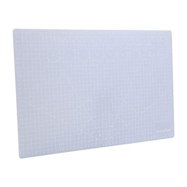 Imagem de Tábua de corte, placa de corte antiderrapante translúcida para blocos feitos à mão para escrita para desenho (tábua de corte translúcida A3)