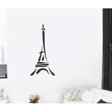 Imagem de Adesivos Decorativo De Parede Cidade Paris Torre Eiffel - Gaudesivos