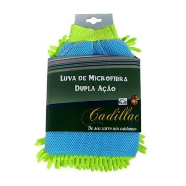 Imagem de Luva De Microfibra Dupla Ação Lavagem + Remoção De Insetos