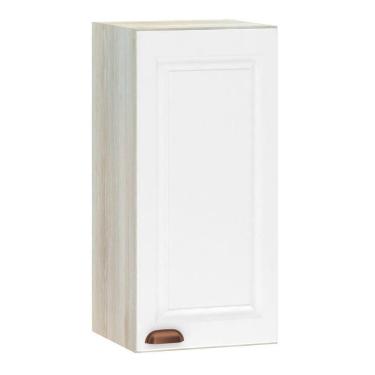 Imagem de Armário Aéreo 35 Cm 1 Porta Legno Crema Com Branco Pet
