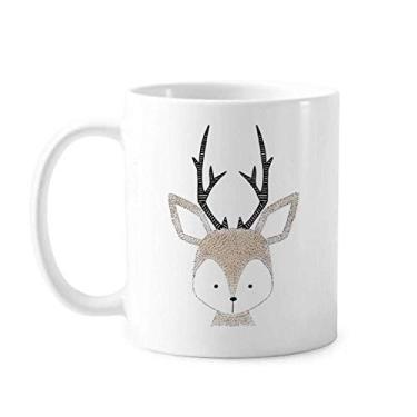 Imagem de Simplicity Style Little Deer Caneca Animal Cerâmica Café Porcelana Copos de Mesa