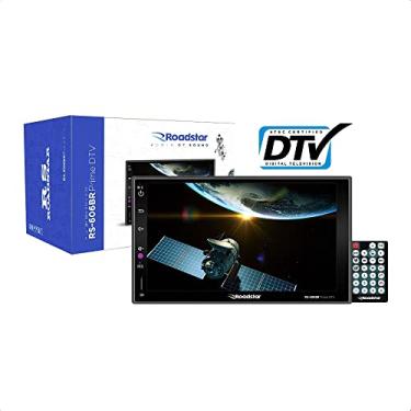 Imagem de Som Automotivo Central Multimídia MP5 Com TV FM Bluetooth Micro SD Auxiliar USB Roadstar - RS-606BR MI