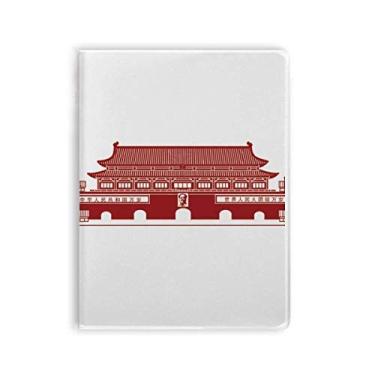 Imagem de Diário Tiananmen Chairman Mao vermelho chinês capa para caderno, capa macia
