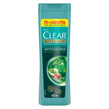 Imagem de Shampoo Anticaspa Clear Botanique Anticoceira com 400ml 400ml