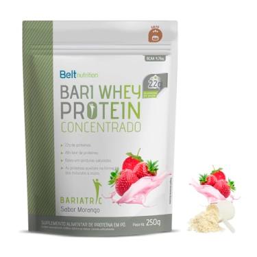 Imagem de Belt Bari Whey Protein Concentrado Sabor Morango 250g