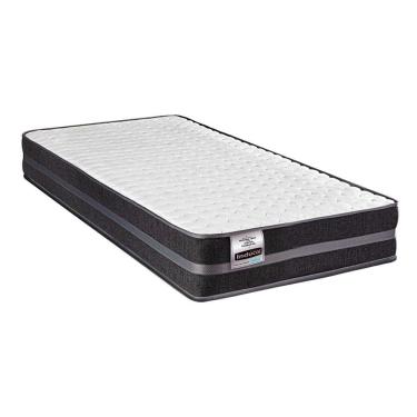 Imagem de Colchão Solteirão Inducol Mola Superlastic Bogotá 22x96x203cm Preto/Branco