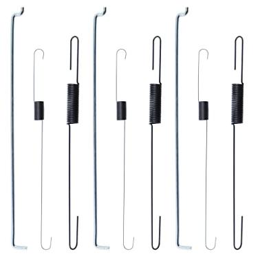 Imagem de WOTIAN Suporte de kit de mola de retorno do acelerador, haste de ligação do governador, mola de controle de velocidade para Honda e Clone GX160 GX200 GX212 GX225 motor compatível com Champion