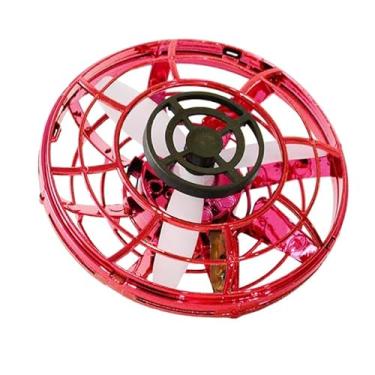 Imagem de Spinner Voador Brinquedo Drone Boomerang - Drone Multi Sensor (vermelho)