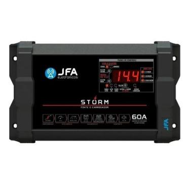 Imagem de Fonte Automotiva Jfa 60 Amperes Bivolt Automatico Carregador