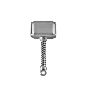 Imagem de Pingente Masculino Martelo Do Thor Grafite - Vorax Acessórios