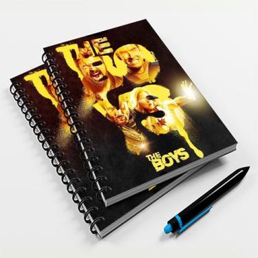 Imagem de Caderno Pequeno 20x14cm The Boys Mod.01 - Premium