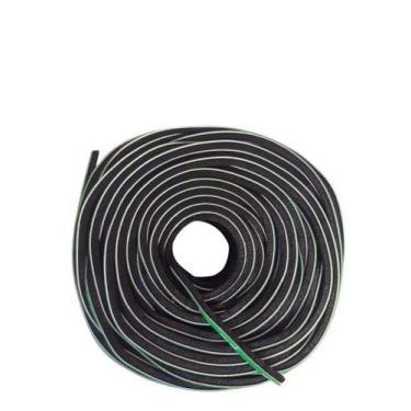 Imagem de Escovinha Vedadora Adesiva 5x5mm - 20 Metros 3m - Preta - Woodglass