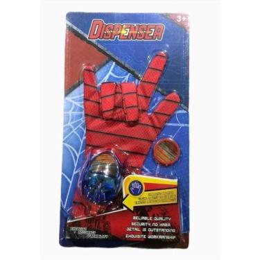 Imagem de Brinquedo Infantil Luva Lança Disco Justiça Hero Homem Aranha Dispense