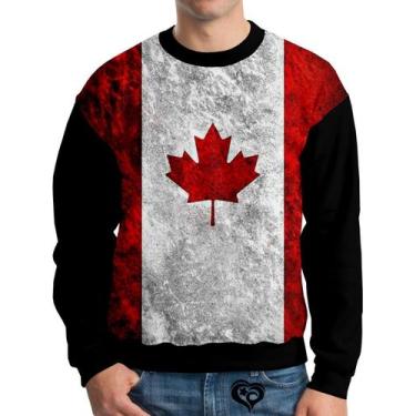 Imagem de Moletom Canada Adulto Vancouver UNISSEX blusa casaco - Alemark, GG