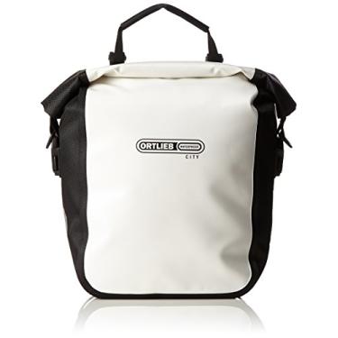 Imagem de Ortlieb – Pannier frontal para cidade com rolo frontal: par; branco/preto