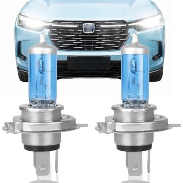 Imagem de Adequado para lâmpadas de farol de halogêneo de alto desempenho Honda Hrv HR-V 2016 2017 2018, kit de lâmpadas de substituição de farol duplo alto e baixo 9003/H4, Plug and Play, pacote com 2